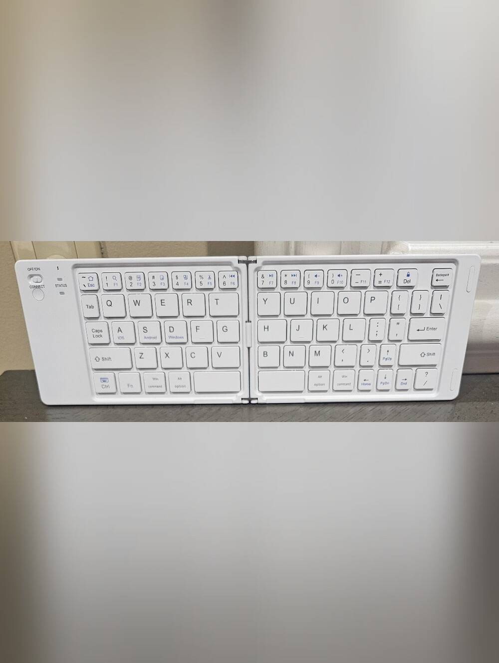XO Poppy Foldable Bluetooth Keyboard - Compact For Windows,  Apple, & Android
